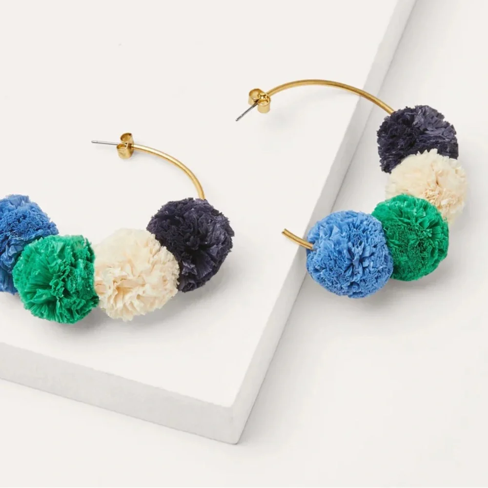 Earrings Hoops Mini Boden New With Tags - Picture 4 of 4